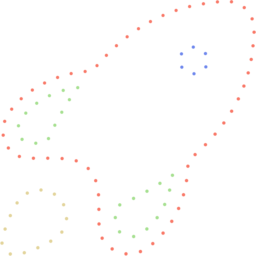 fusée formée par des drones